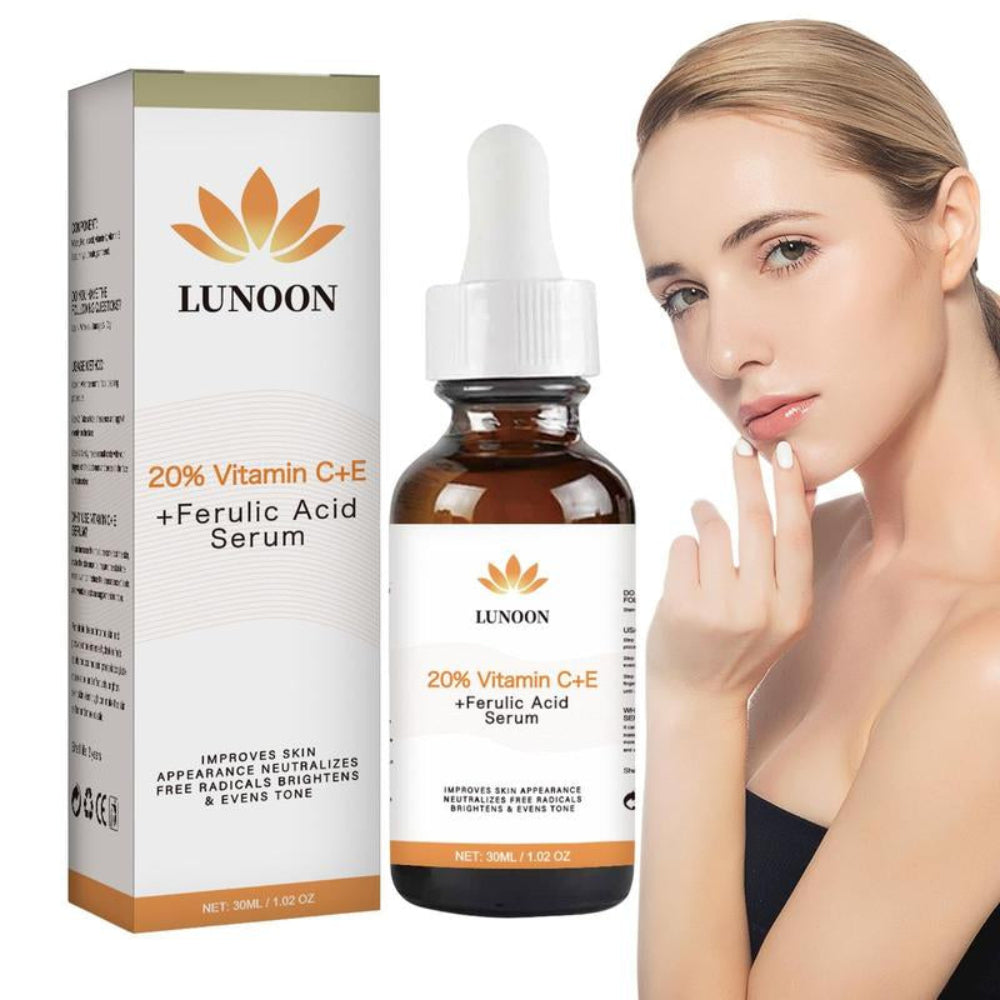 30Ml Vitamin C & E Facial Skin Brightening Serum, 1 Count Moisturizing & Tightening Skin Care Essences, Hydrating Skin Care Product for Women & Men