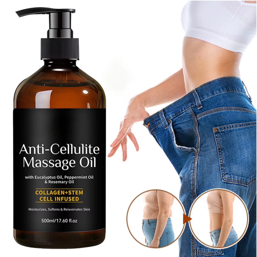 Anti-Cellulite Firming Massage Oil with Collagen & Stem Cells